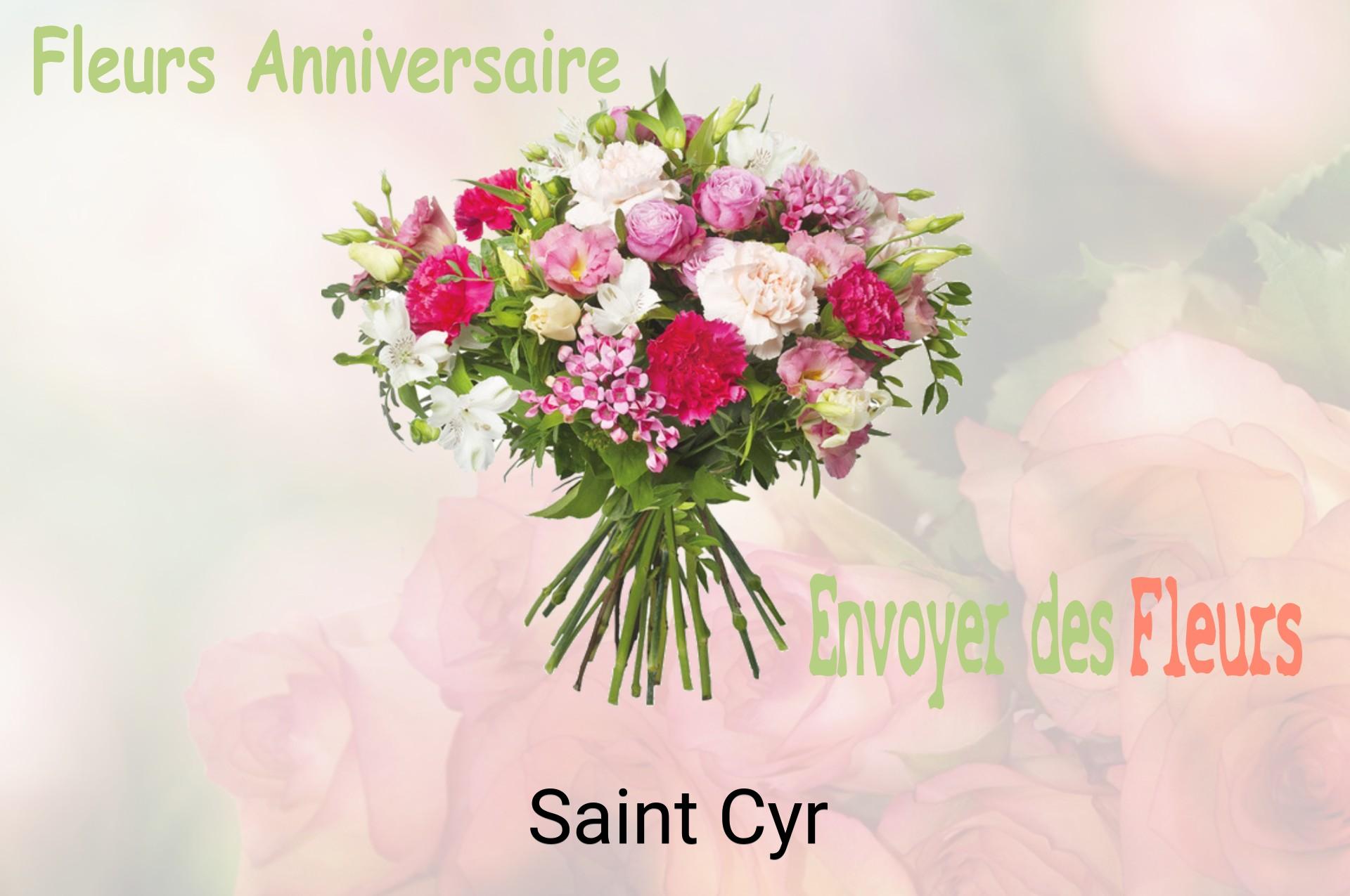Bouquet de fleurs d’anniversaire livré à Saint-Cyr
